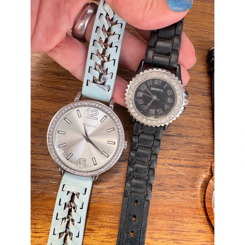 Mixed Wristwatch Lot 20pc Armitron Geneva Rocawear Vivani Dick Tracy Quartz